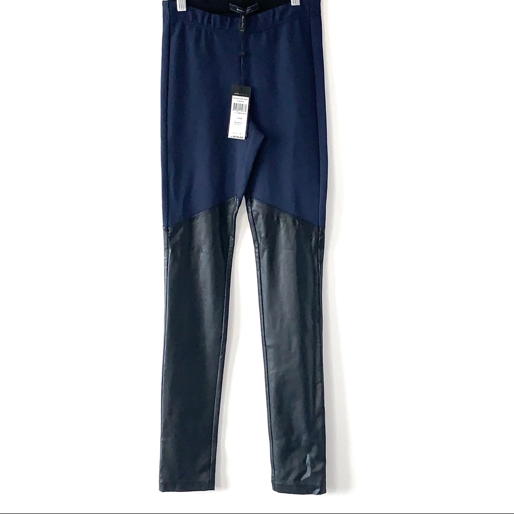 NWT BCBG HAWKINS FAUX LEATHER LEGGINGS - Picture 7 of 16